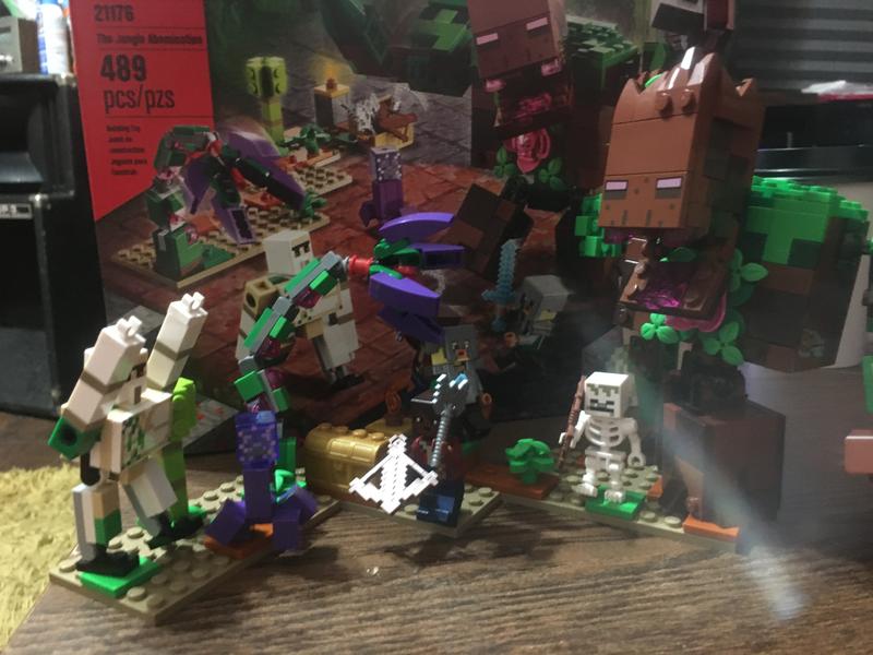 Ubuy Minecraft Dungeons Lego Jungle Abomination Buy LEGO 21176
