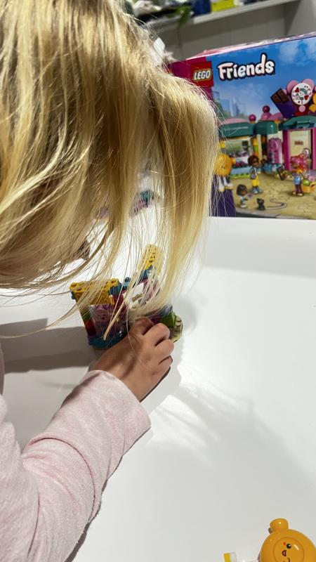 My daughter following instructions