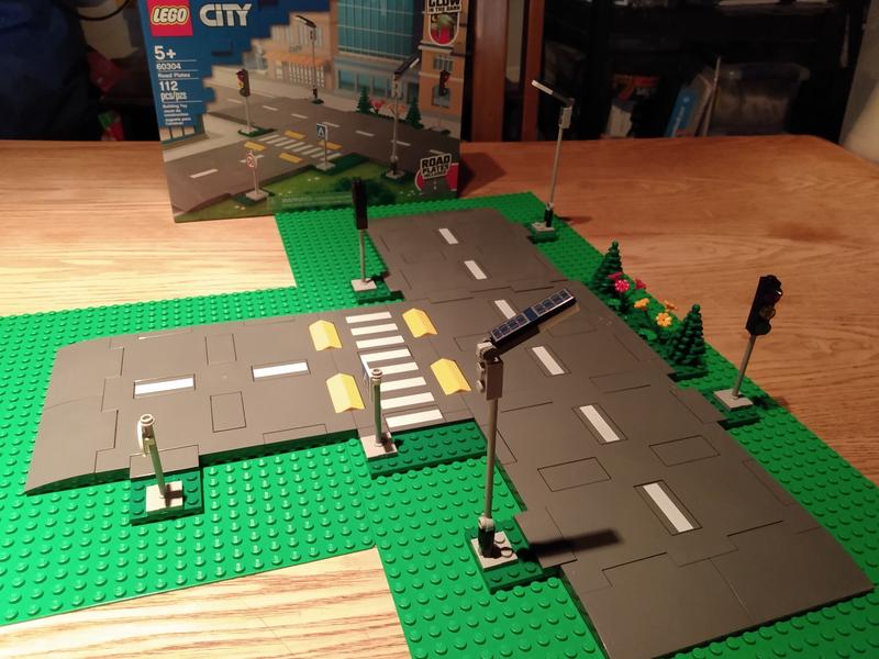 LEGO 60304 City Road Plates Building Kit Unbox Build 