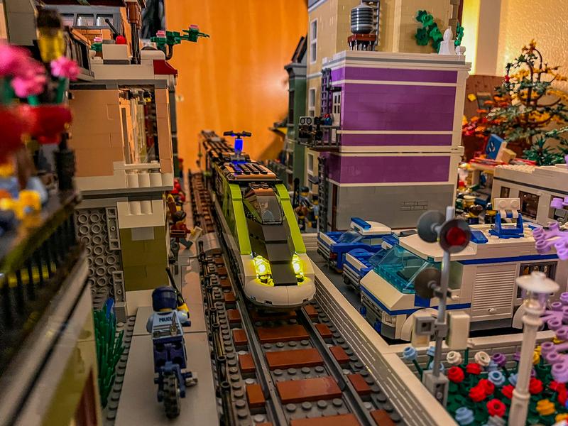 Lego train online myer