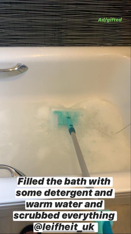Mouilleur et tête de nettoyage pour carrelage et baignoire Bath