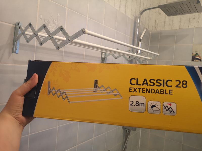 Stendibiancheria a parete Classic 28 Extendable