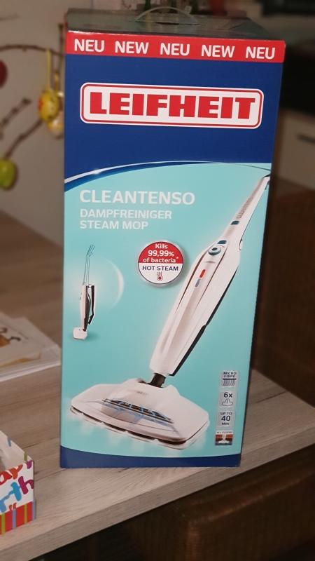 Leifheit mop steam cleantense against bacteria and germs fast