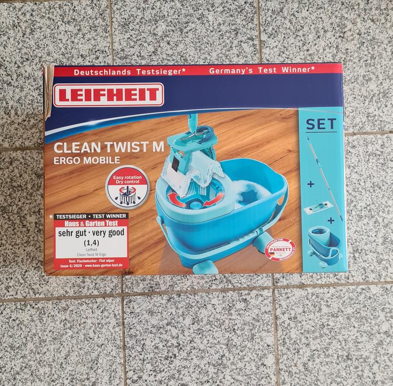 Acheter en ligne LEIFHEIT Kit d'essuyage Clean Twist M Ergo (33 cm) à bons  prix et en toute sécurité 