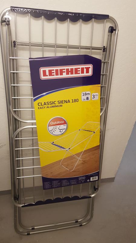 Leifheit | Easy dryer Aluminium 180 Standing Siena Classic