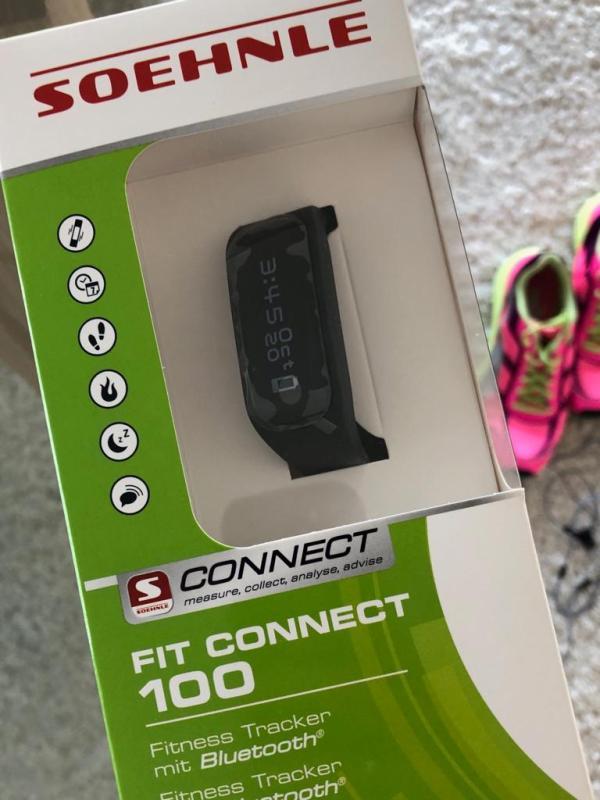 Soehnle 68100 Fitness-Tracker Fit Connect 100 mit Bluetooth® Fitnessarmband 