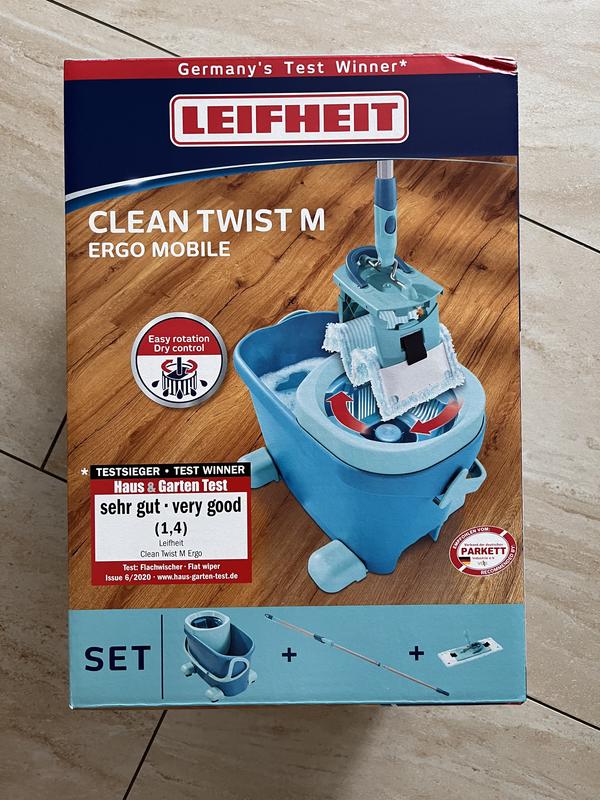 Leifheit Clean Twist M vloerwisser Ergo mobiel - dweil set