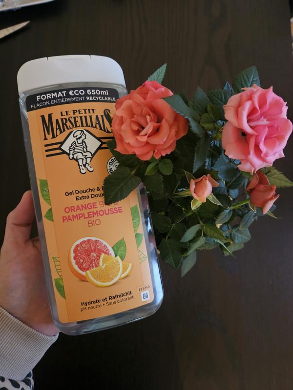 Douche Orange & Pamplemousse BIO | LePetitMarseillais