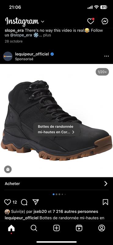 Nouveau soulier