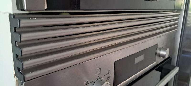 Rejillas de ventilación horno o frigo de aluminio de 89.6x12.2 cm