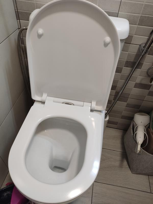 Lot de 2 Fixation Abattant WC Universelles Abattant de Toilettes à  Charnière Couvercle de Toilettes Abattant Fixations Abattant 81