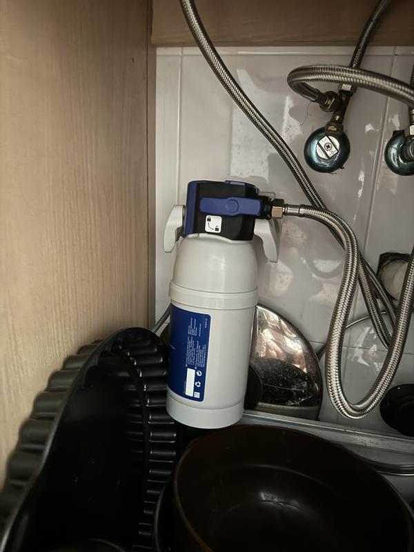 BRITA Mypure P1 Filter System With Tap And Filter Cartridge P1000 - Reduces Limescale, Metals, Chlorine And Impurities - 10