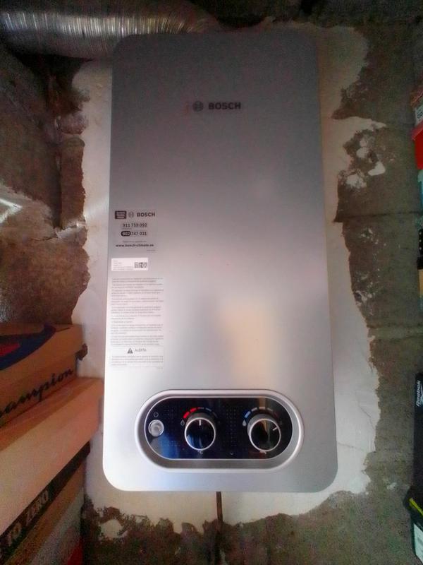 Calentador de gas Bosch atmosférico nox 11N Leroy Merlin