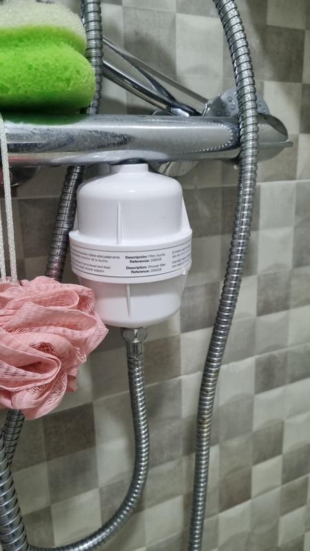 Filtro de carbon activo para ducha