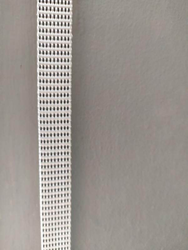 Pack de 2 unidades cinta para persiana de nailon blanca y negra de 18mm x  6m - Hiper Electrón