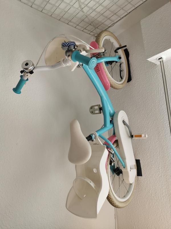 Mottez Crochet de fixation au mur pour guidon de vélo anti-rouille