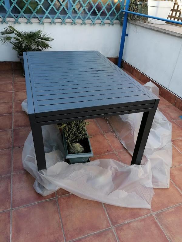  XYXH - Funda rectangular para muebles de patio, 74.0 x 72.0 x  28.0 in, fundas de muebles de jardín, impermeable, para mesa y sillas, tela  Oxford duradera, resistente al viento, protección