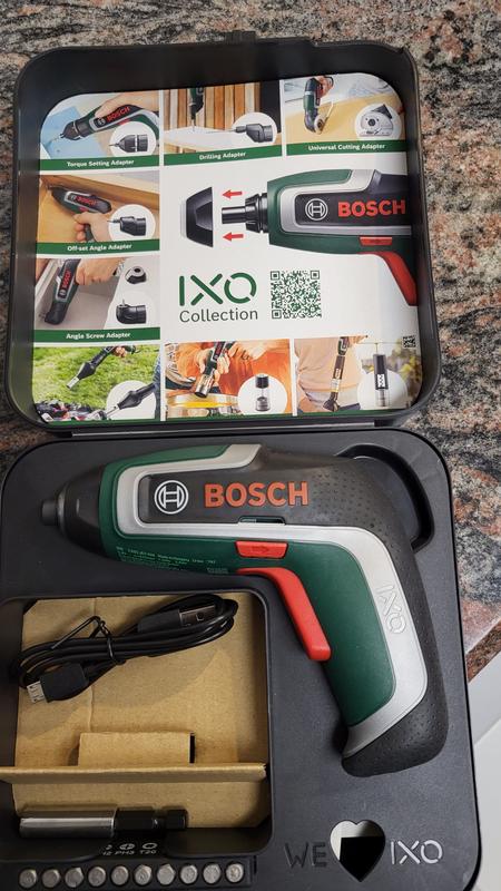 Bosch Destornillador Eléctrico IXO 7 Set Plateado