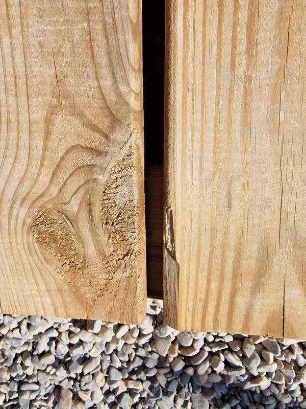 Tarima de madera de pino Baldosa de madera para exterior y ducha Protección  Autoclave Nivel 3