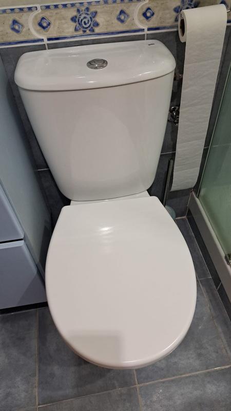 Tapa wc amortiguada sensea purity oval blanco brillo 2024 - Matric