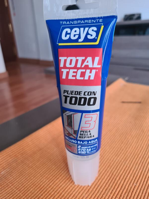 Ceys Total Tech Transparente Tubo 125ml — Ferretería Luma