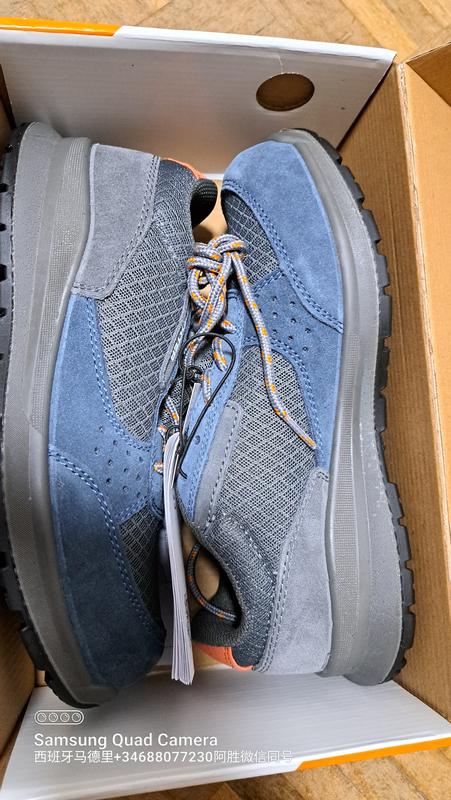 Zapato trabajo DEXTER S1 azul gris T42 Leroy Merlin