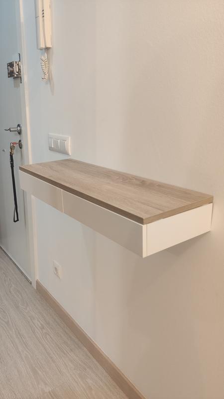 BULANED Estante con cajón de Pared, Estanteria Pared, Estante con