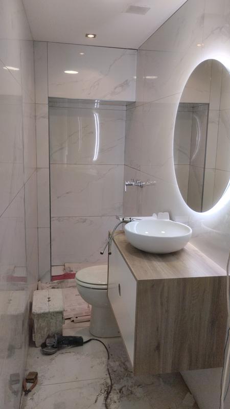 Espejo de baño con luz LED Teide 80x80 cm