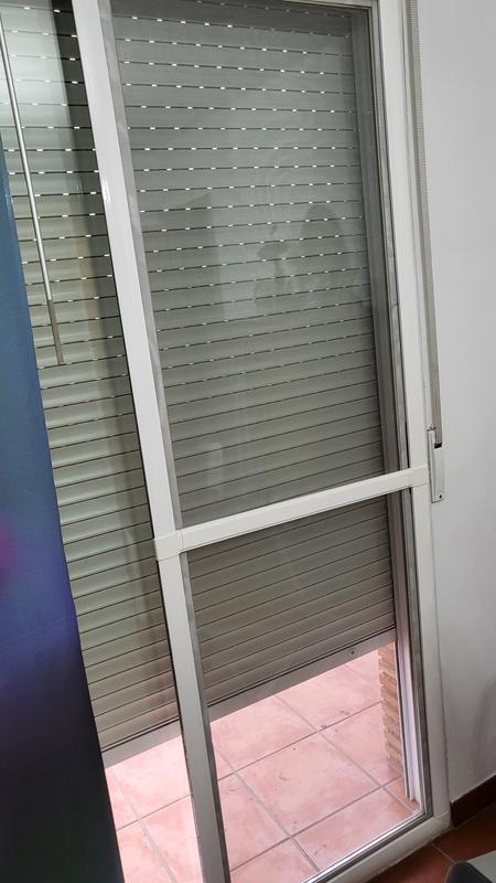 Mosquitera corredera blanco para puerta de 100x220 cm