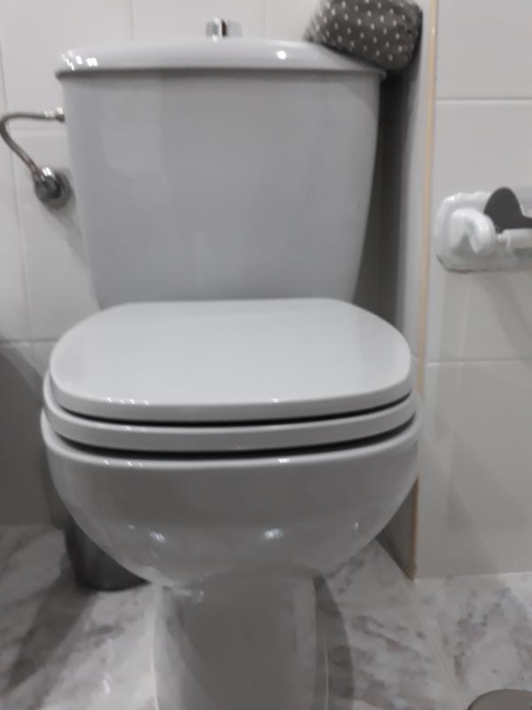 Tapa WC LUNEL Compatible Diana gris / plata