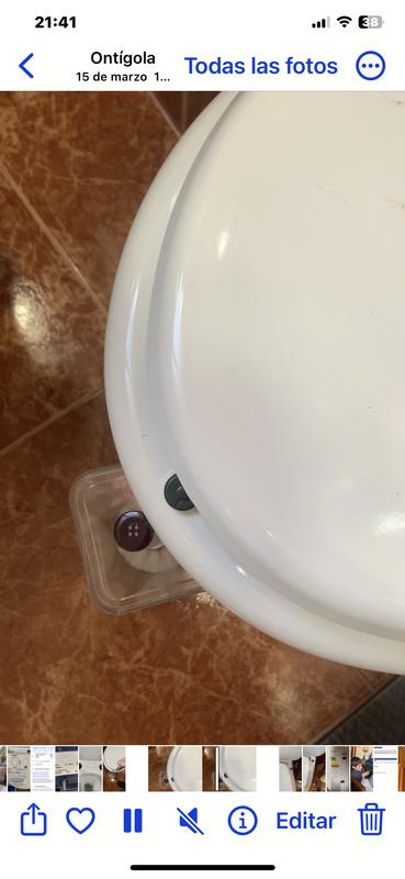 Tapa wc amortiguada sensea purity oval blanco brillo 2024 - Matric
