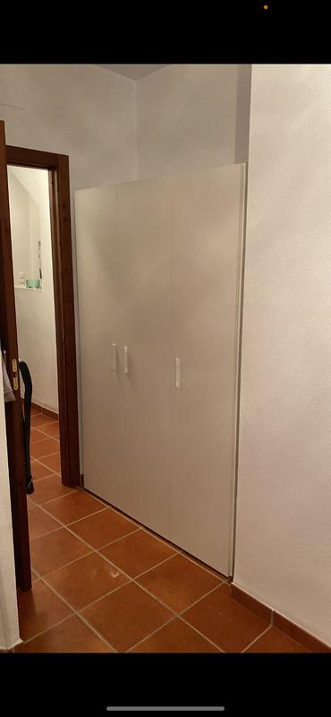 Armario ropero puerta abatible One One Blanco 125x191x53 cm