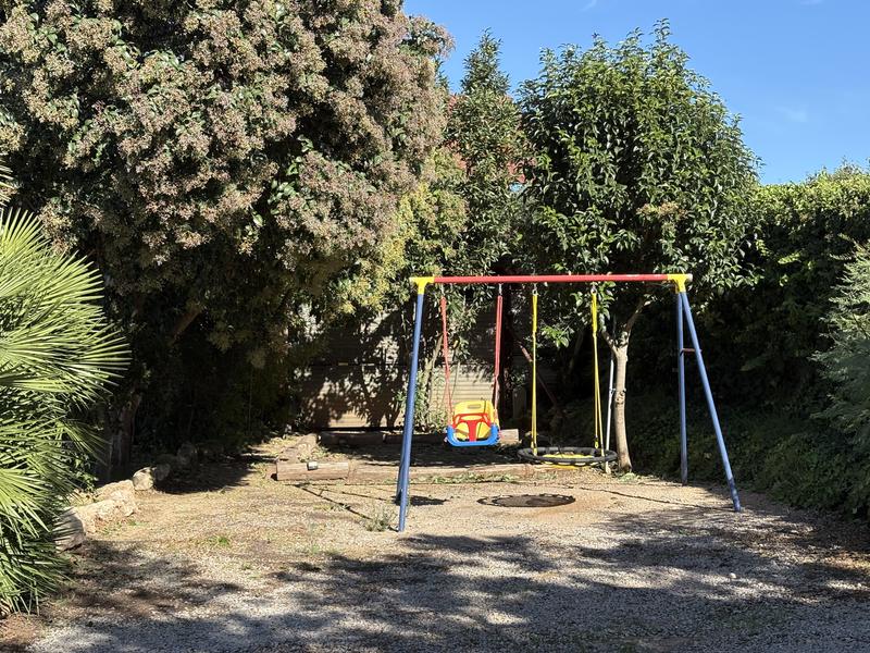 Relaxdays Unisexe - Adulte, Violet, Balançoire Ronde pour Enfants & Adultes, Réglable 90 cm, Balançoire de jardin jusqu'à 100 kg, H x D: env. 5 x 90 cm, Violet