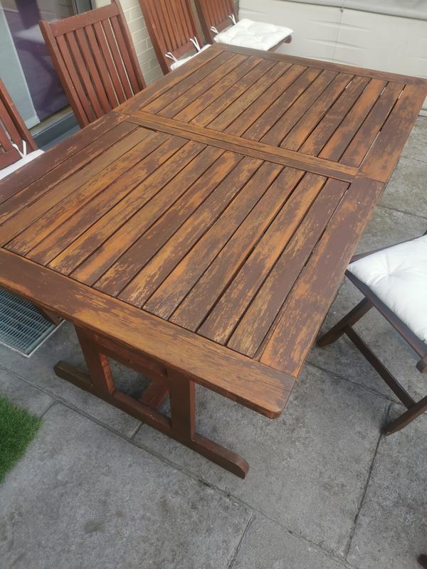 Protector madera exterior color pino para caseta de jardín