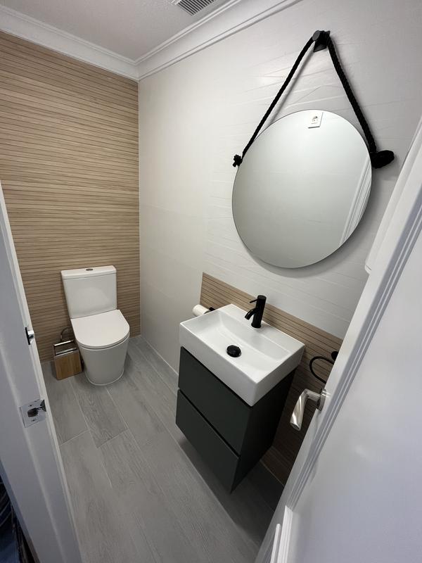 Mueble baño Hera varias medidas con lavabo + espejo liso