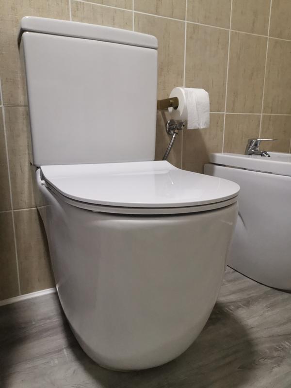 Comprar online TAPA WC ROCA CON CAIDA AMORTIGUADA MERIDIAN