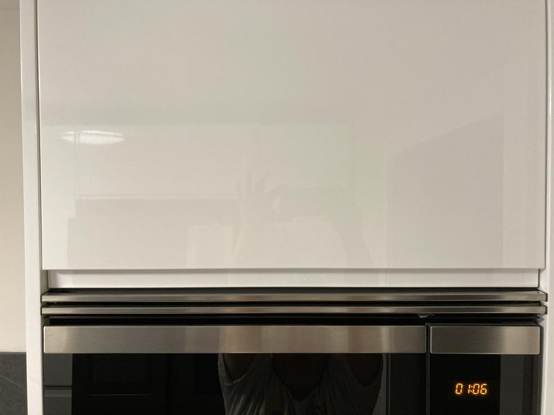Rejillas de ventilación horno o frigo de aluminio de 59.6x12.2 cm