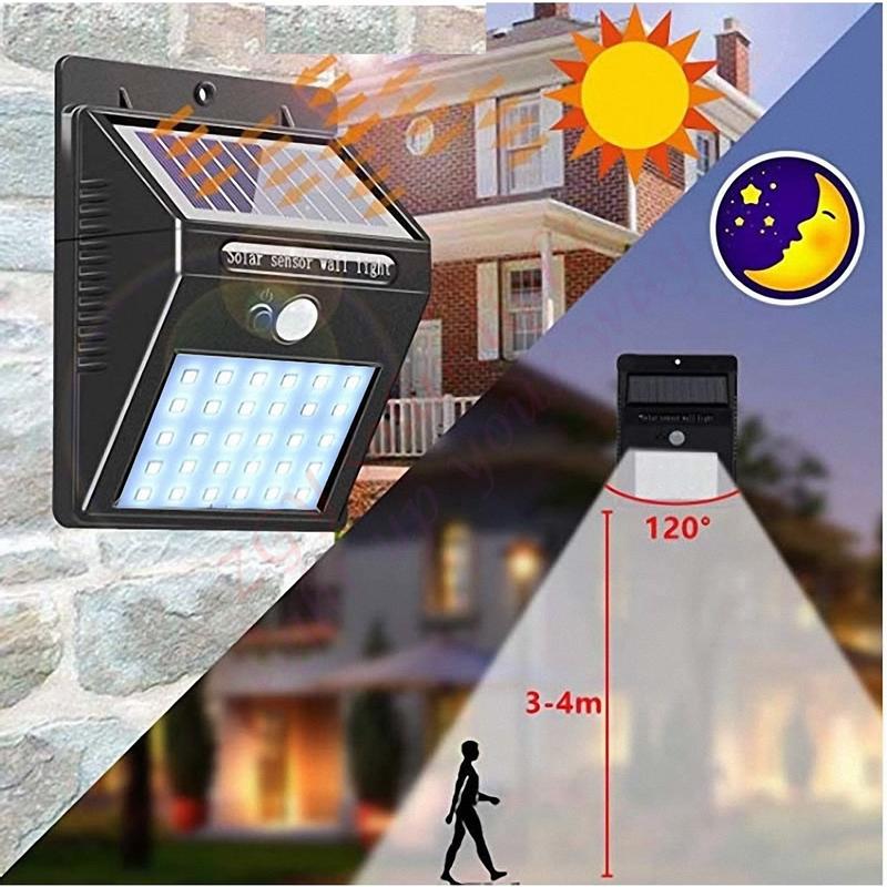 Aplique de exterior solar INSPIRE Kano 220 lm Luz neutra Sensor Movimiento
