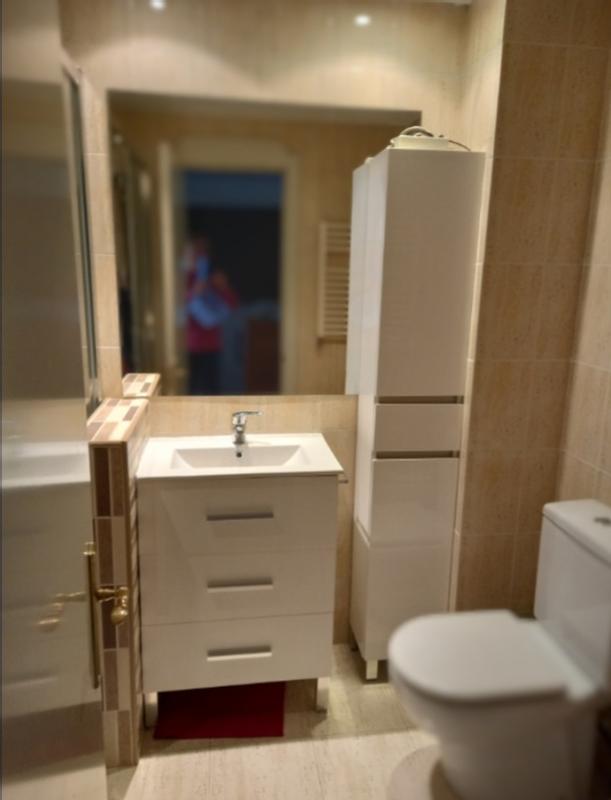 Mueble de baño con pie Vito blanco de 60x40 cm, Leroy Merlin en 2024