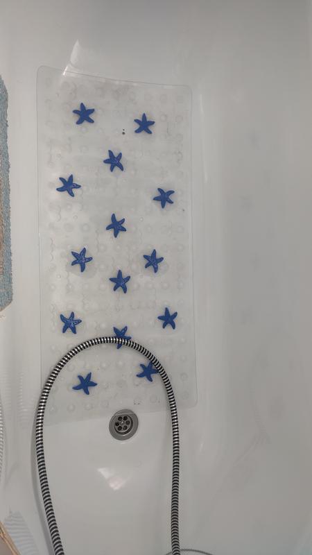 Alfombrilla de baño rectangular, Adecuada para bañera o ducha, Superficie  antideslizante, Varios colores, Medidas: 36 x 72 cm