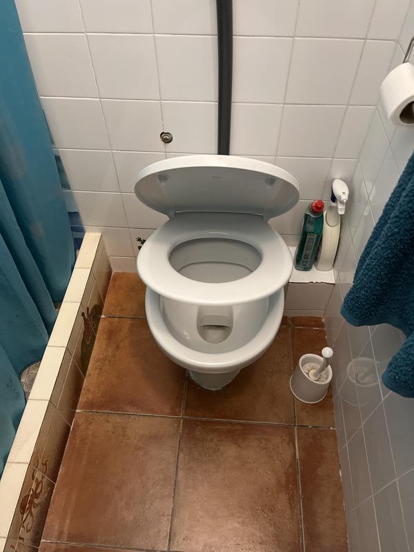 Tapa WC ROCA Mitos amortiguada blanco