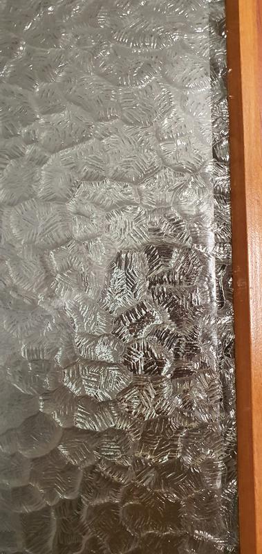 Revestimiento adhesivo mural liso transparente Cristal de0.45 x 2m