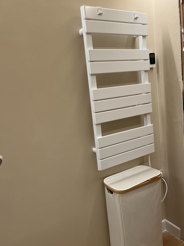 Sèche-serviette électrique sans fluide avec soufflerie 500W 1000W H.100