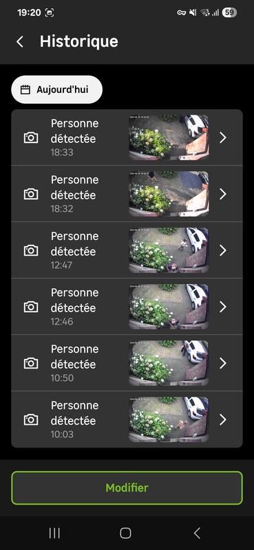 Ouvrir la fenêtre modale de l'avis 1 sur 6
