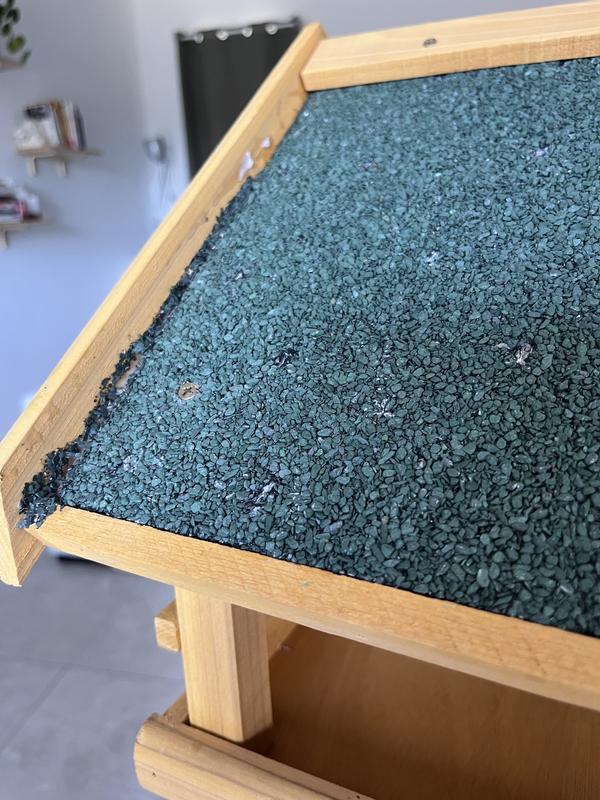 Mangiatoia Per Uccelli Relaxdays Con Supporto - Legno Di Abete, 120x62x55 Cm, Grigio - Foto 13