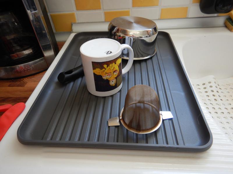 Vaschetta Raccogligocce In Acciaio Inox ICH-zapfe - Perfetta Per Bar, Cucine E Uso Domestico (480x313x27mm) - Foto 8