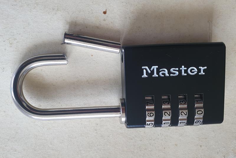 Lucchetto con chiave MASTER LOCK in alluminio x L 23 x 11 mm | Leroy