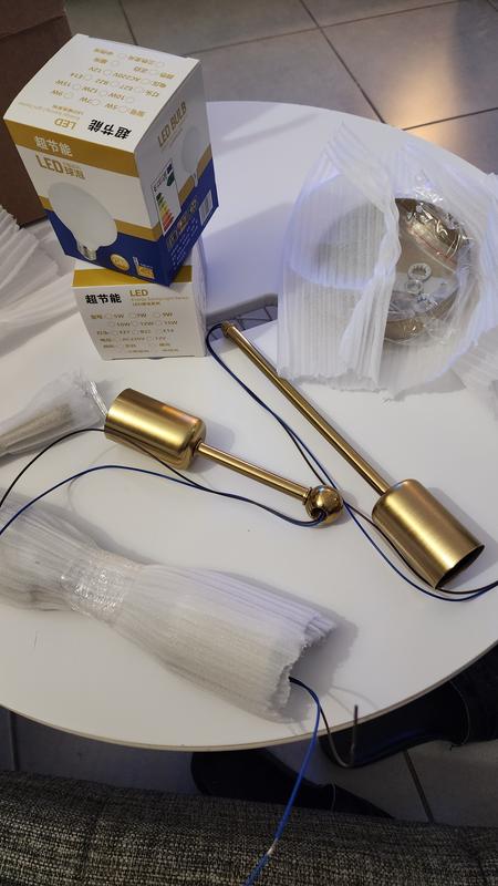 Comely Plafoniera Sputnik Moderno, 6 Luci E27 Lampadario Industriale In