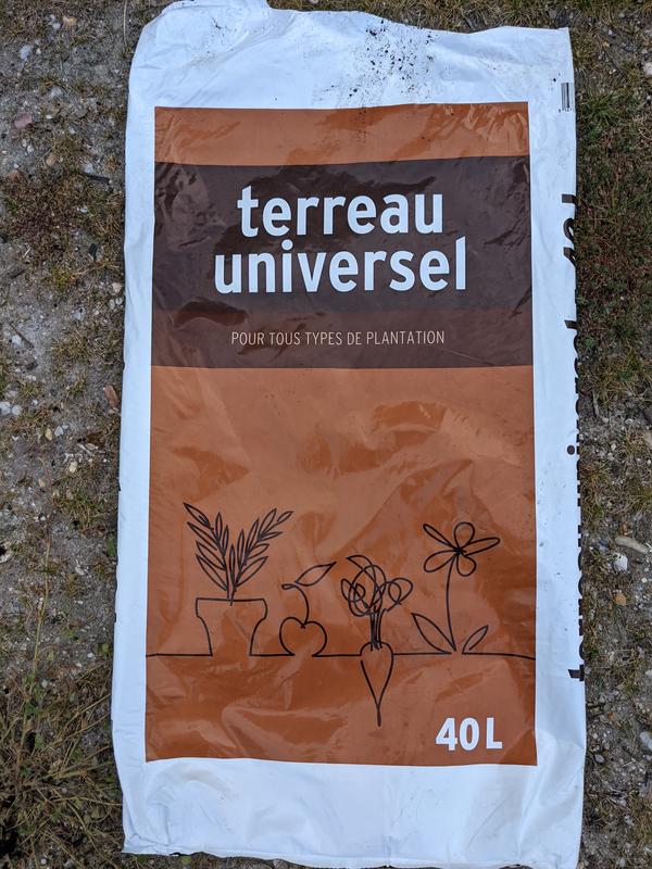 Terreau universel en sac de 40 litres - Provence Outillage