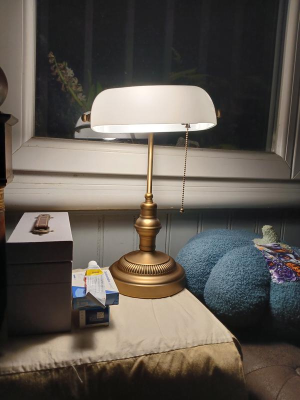 Lot De 2 Abat-jour Vintage Style Banquier – Vert Rétro Pour Lampe De Bureau Ou Chevet – Installation Facile, Robuste En PP